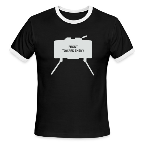 Claymore Mine (Minimalist/Light) - Men's Ringer T-Shirt