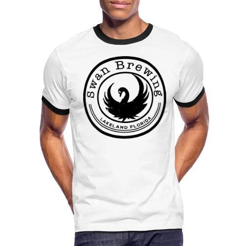 Classic Swan Brewing Logo - Men's Ringer T-Shirt