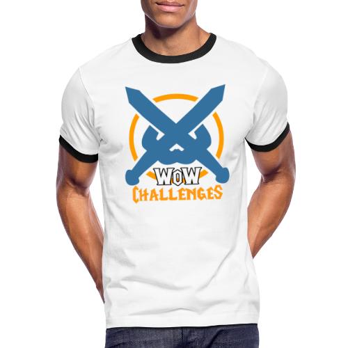 WoW Challenges Logo - Men's Ringer T-Shirt
