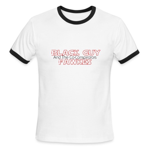 Black Guy Fawkes - Star Wars - Men's Ringer T-Shirt