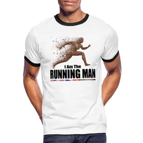 I am the Running Man - Cool Sportswear - Men's Ringer T-Shirt