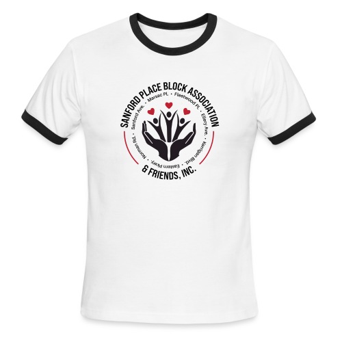Sanford Place Block Association & Friends, Inc. - Men's Ringer T-Shirt