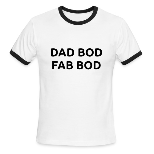 Dad Bod Fab Bod - Men's Ringer T-Shirt