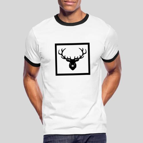 Deer Squared BoW - Men's Ringer T-Shirt
