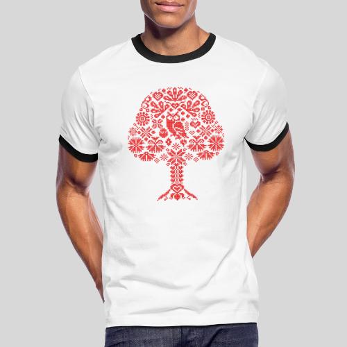Hrast (Oak) - Tree of wisdom - Men's Ringer T-Shirt