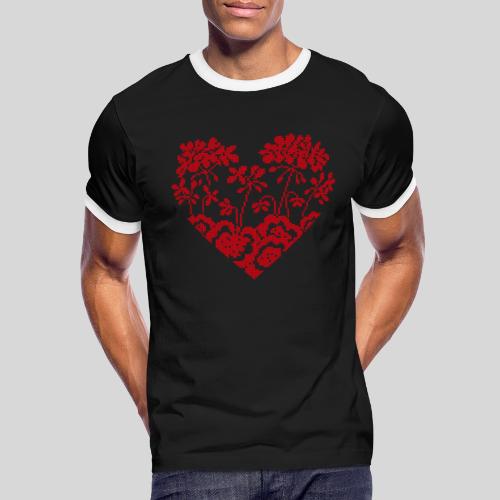Serdce (Heart) 2A - Men's Ringer T-Shirt