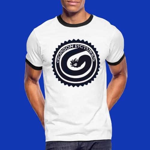 Gorgon logo Black - Men's Ringer T-Shirt