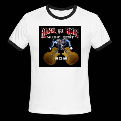 RocknRide Design - Men's Ringer T-Shirt
