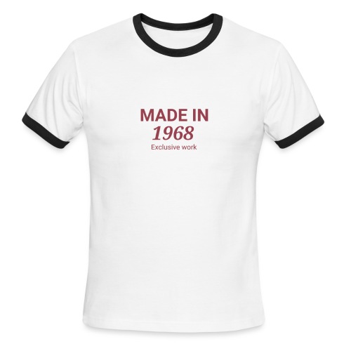 MADE IN 1968. Exclusive work Gift - Men's Ringer T-Shirt