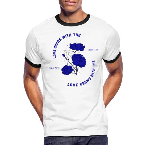 Love Grows With The Sun Of Faith - Men's Ringer T-Shirt