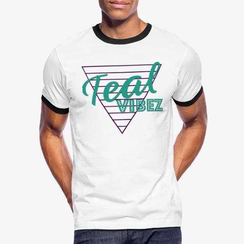 Teal Vibez - Men's Ringer T-Shirt