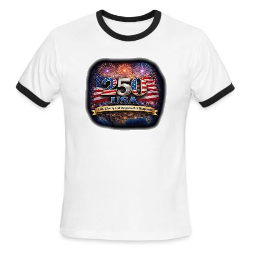 USA 250th Celebration - Men's Ringer T-Shirt