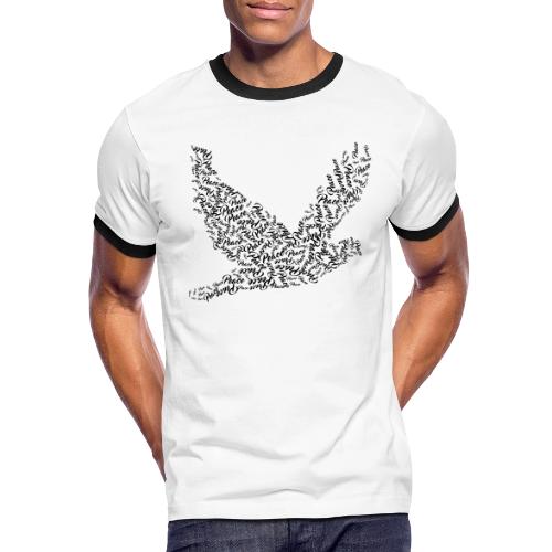 DOVE Peace in FLIGHT - Men's Ringer T-Shirt