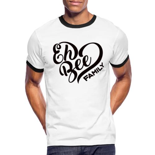EhBeeBlackLRG - Men's Ringer T-Shirt