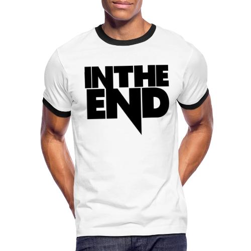 M2M Black Logo - Men's Ringer T-Shirt