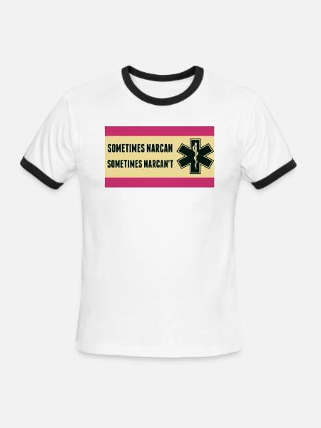 paramedic - Men's Ringer T-Shirt - white/black
