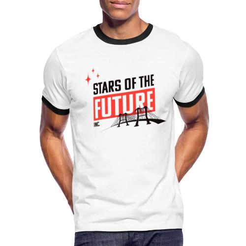 Stars of The Future - New Logo - Men's Ringer T-Shirt