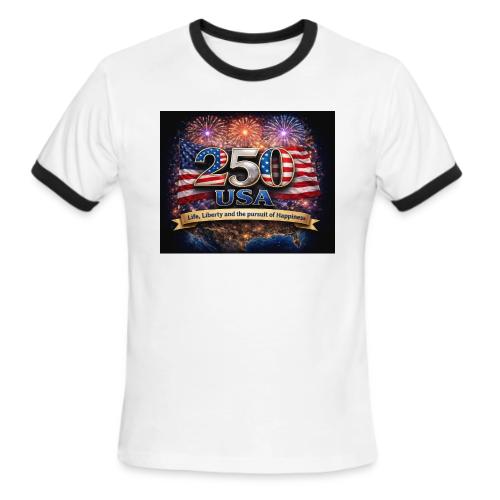 USA 250th Celebration - Men's Ringer T-Shirt