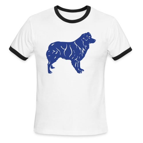 australianshepherd - Men's Ringer T-Shirt