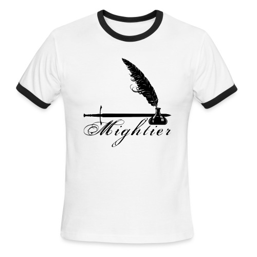 mightier - Men's Ringer T-Shirt