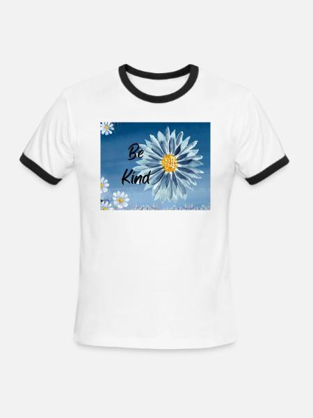 1000004669 - Men's Ringer T-Shirt - white/black