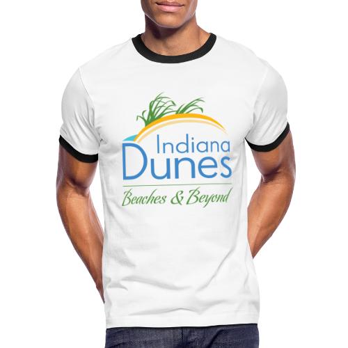 Indiana Dunes Beaches and Beyond - Men's Ringer T-Shirt