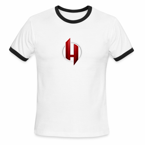 harsh ch logo for cothes - Men's Ringer T-Shirt