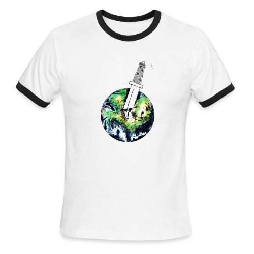 Oil Killer - Save planet - Men's Ringer T-Shirt