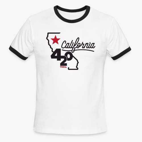 California 420 - Men's Ringer T-Shirt