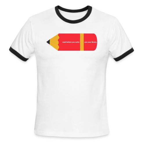 Vintage ALA: Pencil - Men's Ringer T-Shirt