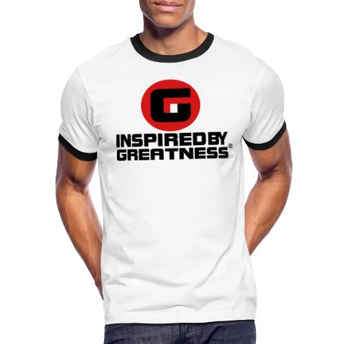 Inspired by Greatness® IG © All right’s reserved - Men's Ringer T-Shirt