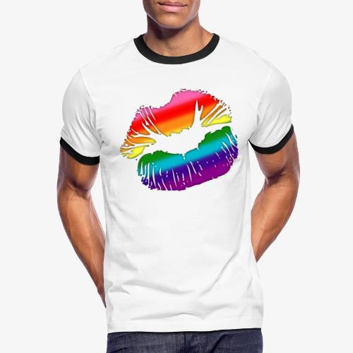 Original Gilbert Baker LGBTQ Love Rainbow Pride - Men's Ringer T-Shirt