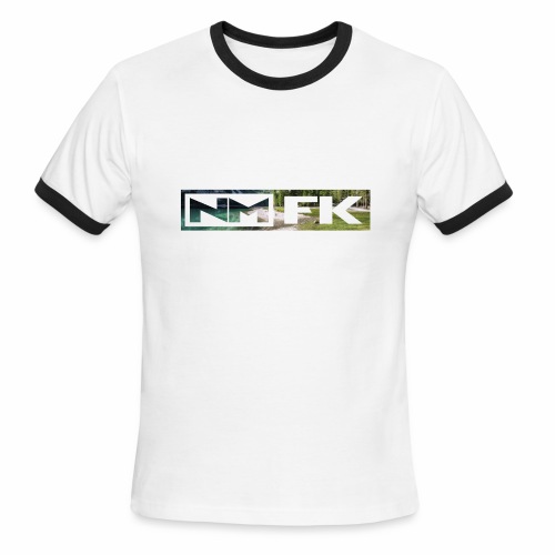 NMFK Street Style - Image Outline - Men's Ringer T-Shirt