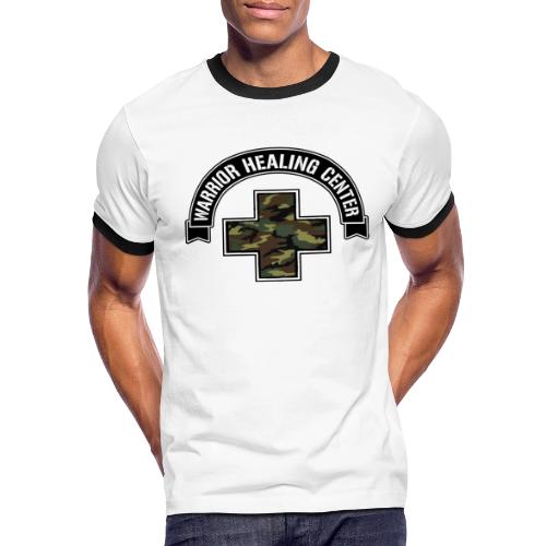 WHC Logo Metalic Final - Men's Ringer T-Shirt