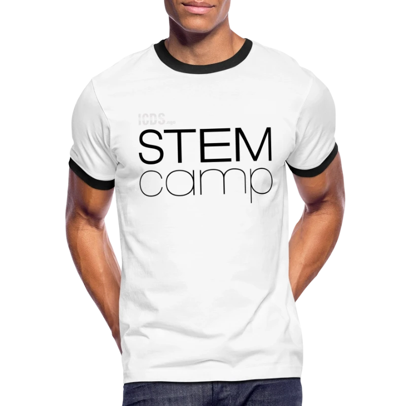 ICDSngo STEMcamp - Men's Ringer T-Shirt