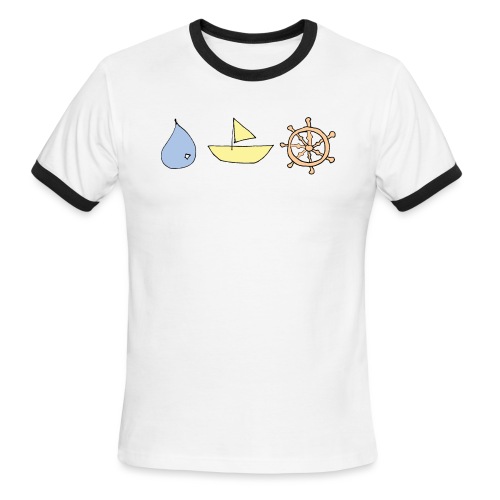 Drop, Ship, Dharma - Men's Ringer T-Shirt