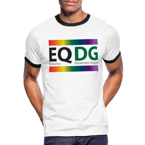 EQDG logo - Men's Ringer T-Shirt