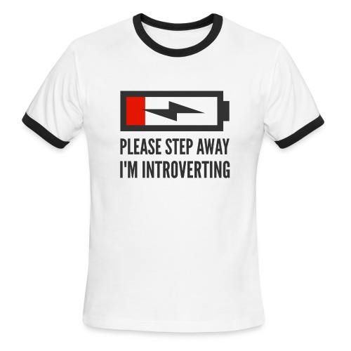 introverting - Men's Ringer T-Shirt
