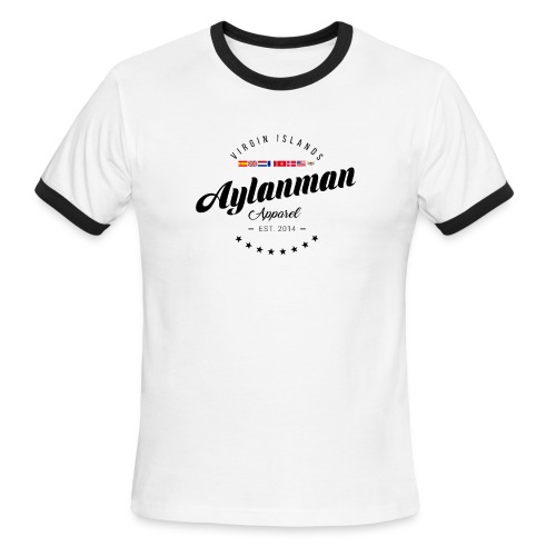 aylanman-apparel-logo-400 - Men's Ringer T-Shirt