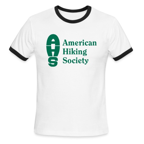 AHS logo green - Men's Ringer T-Shirt