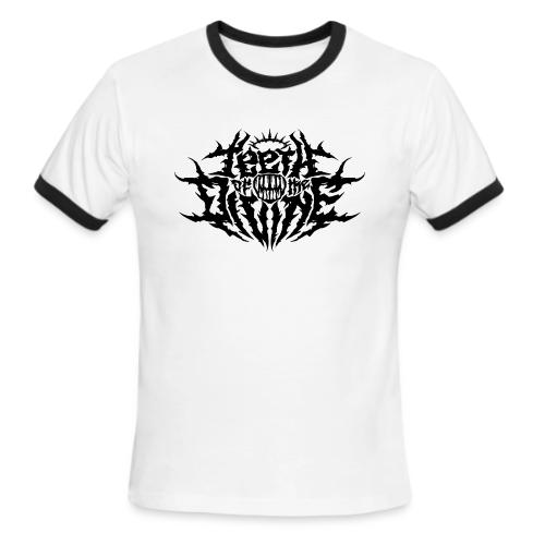 Teeth Of The Divine Logo BLACK - Men's Ringer T-Shirt