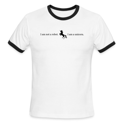 unicorn 3 final - Men's Ringer T-Shirt