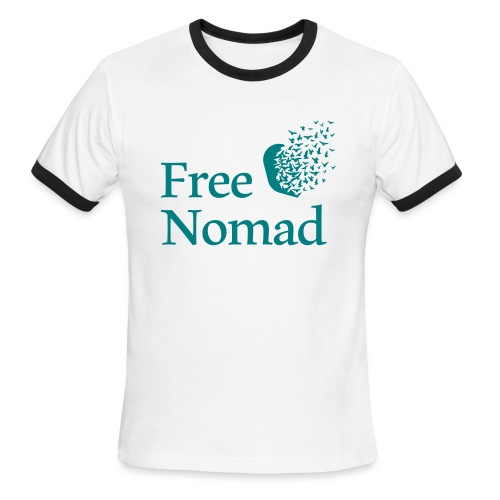 free nomad - Men's Ringer T-Shirt