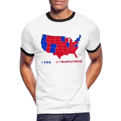 Trumputinstan Map - Men's Ringer T-Shirt