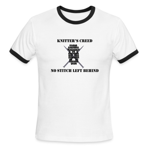 Knitter's Creed - Men's Ringer T-Shirt