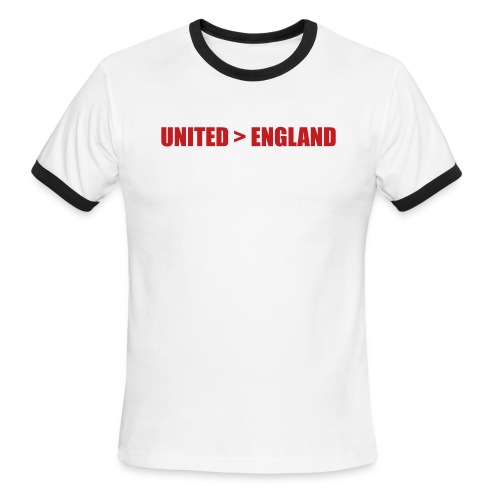 United better than England - Men's Ringer T-Shirt