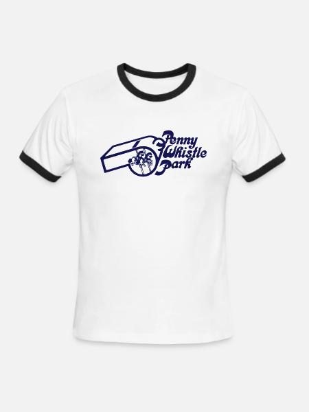 Penny Whistle Park - Men's Ringer T-Shirt - white/black
