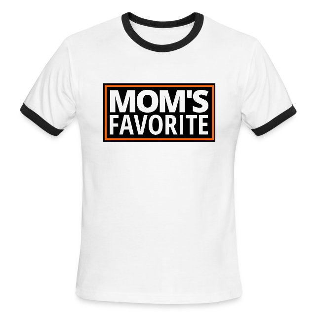 MOM'S FAVORITE (Black & Orange Logo)