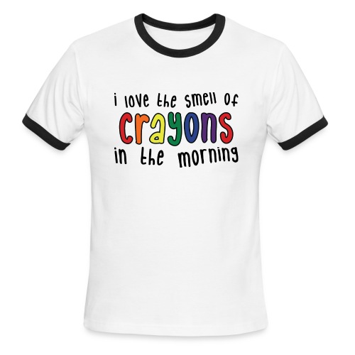 Crayons light - Men's Ringer T-Shirt