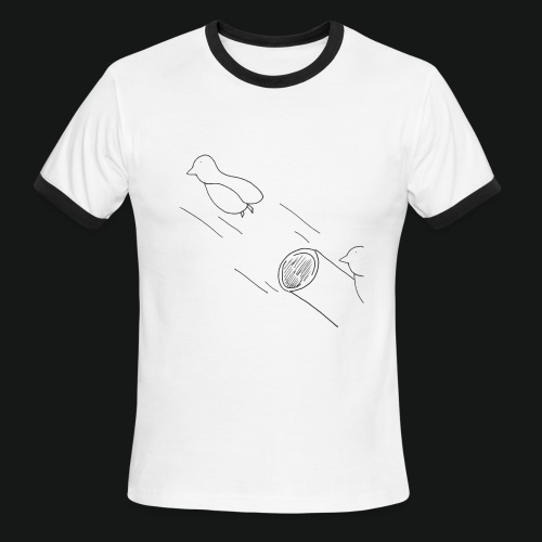 retail version png - Men's Ringer T-Shirt